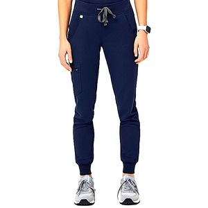 FIGS Zamora Jogger Style Scrub Pants for Women Slim Fit, 6 Pockets, Yoga Waist